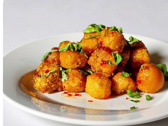 Eggplant in Sweet & Sour Sauce — Kyrgyz dish
