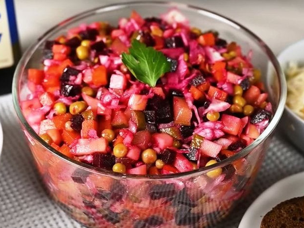 Vinigret — Kyrgyz dish
