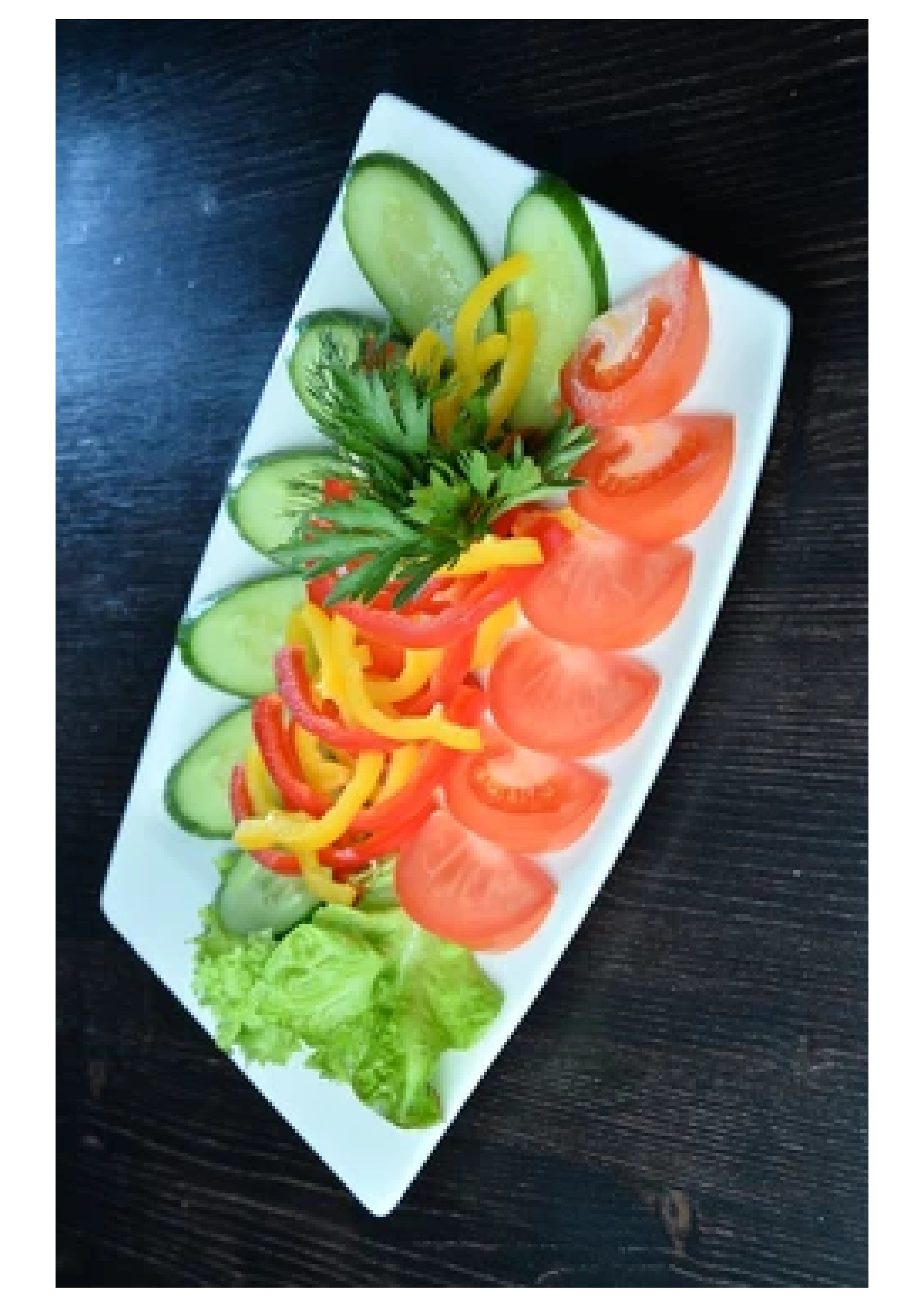 Mix Vegetables Salad — Kyrgyz dish