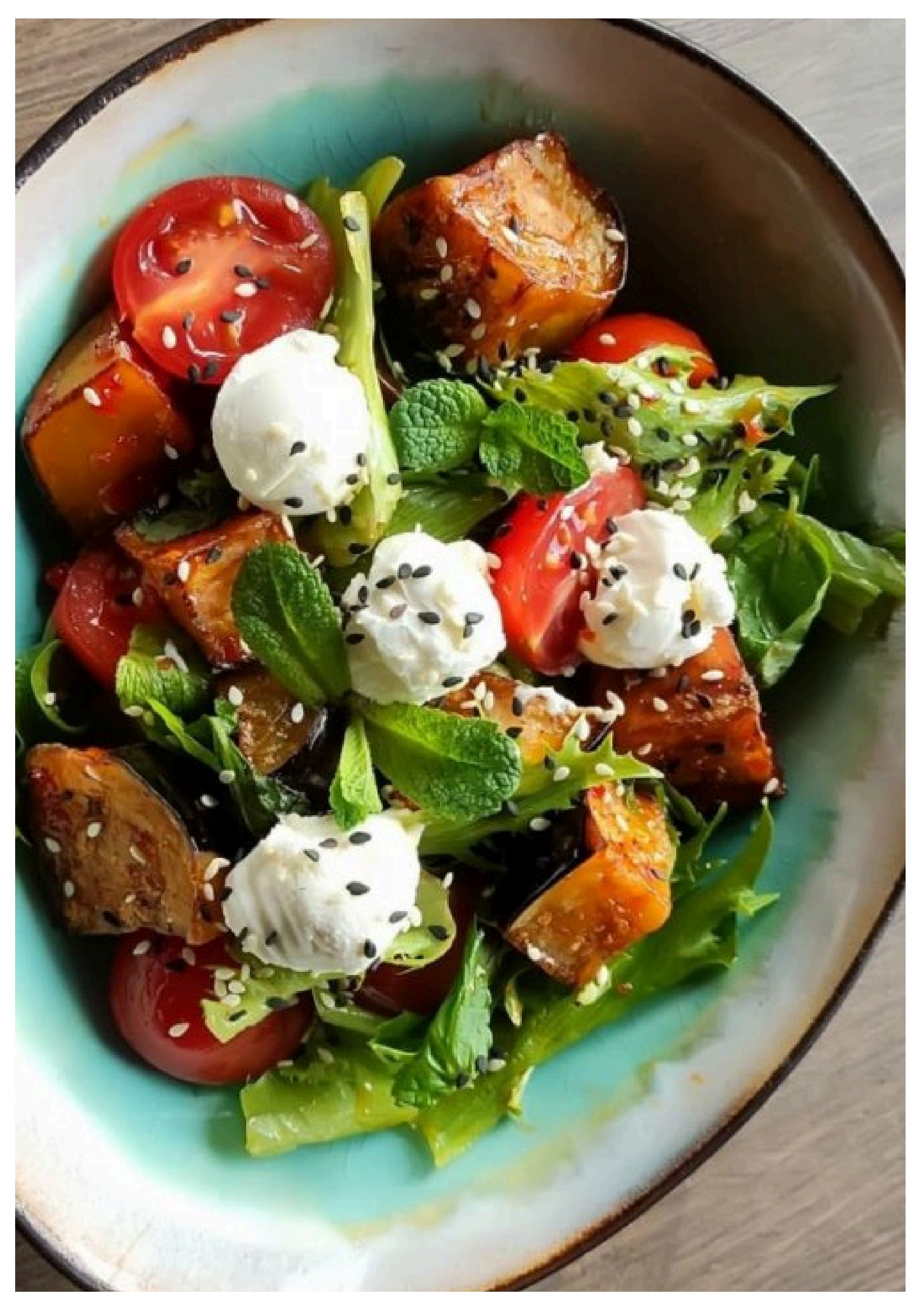 Crispy Eggplant Salad — Kyrgyz dish