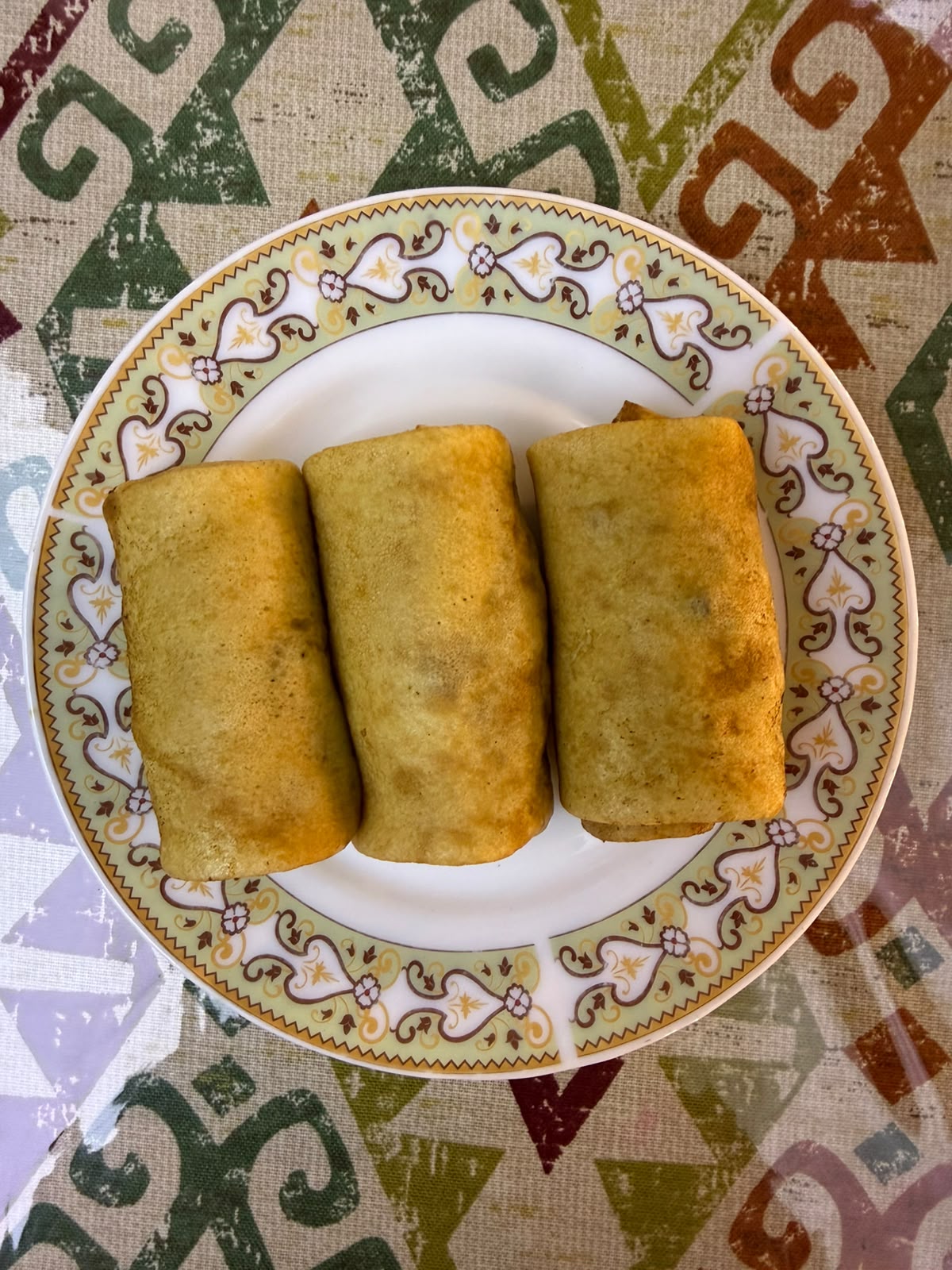 Cottage Cheese Crepes — Kyrgyz dish