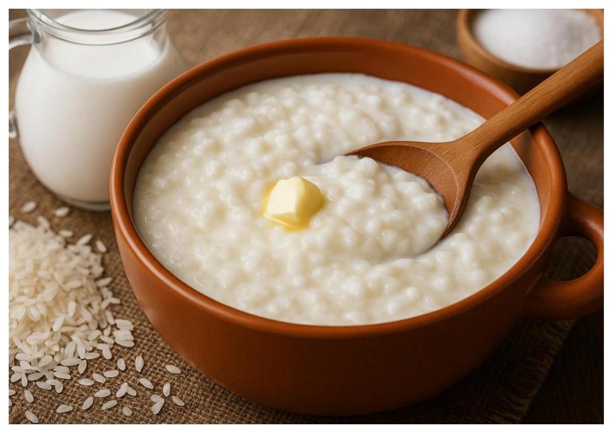 Rice with Milk — Kyrgyz dish