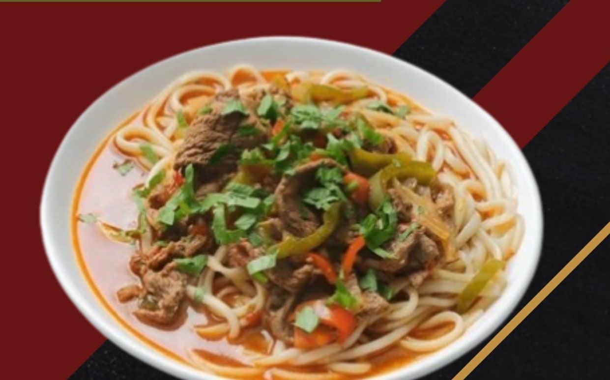 Uyghur Laghman — Kyrgyz dish