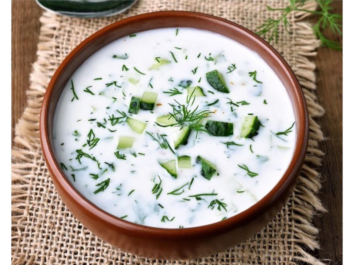 Okroshka — Kyrgyz dish