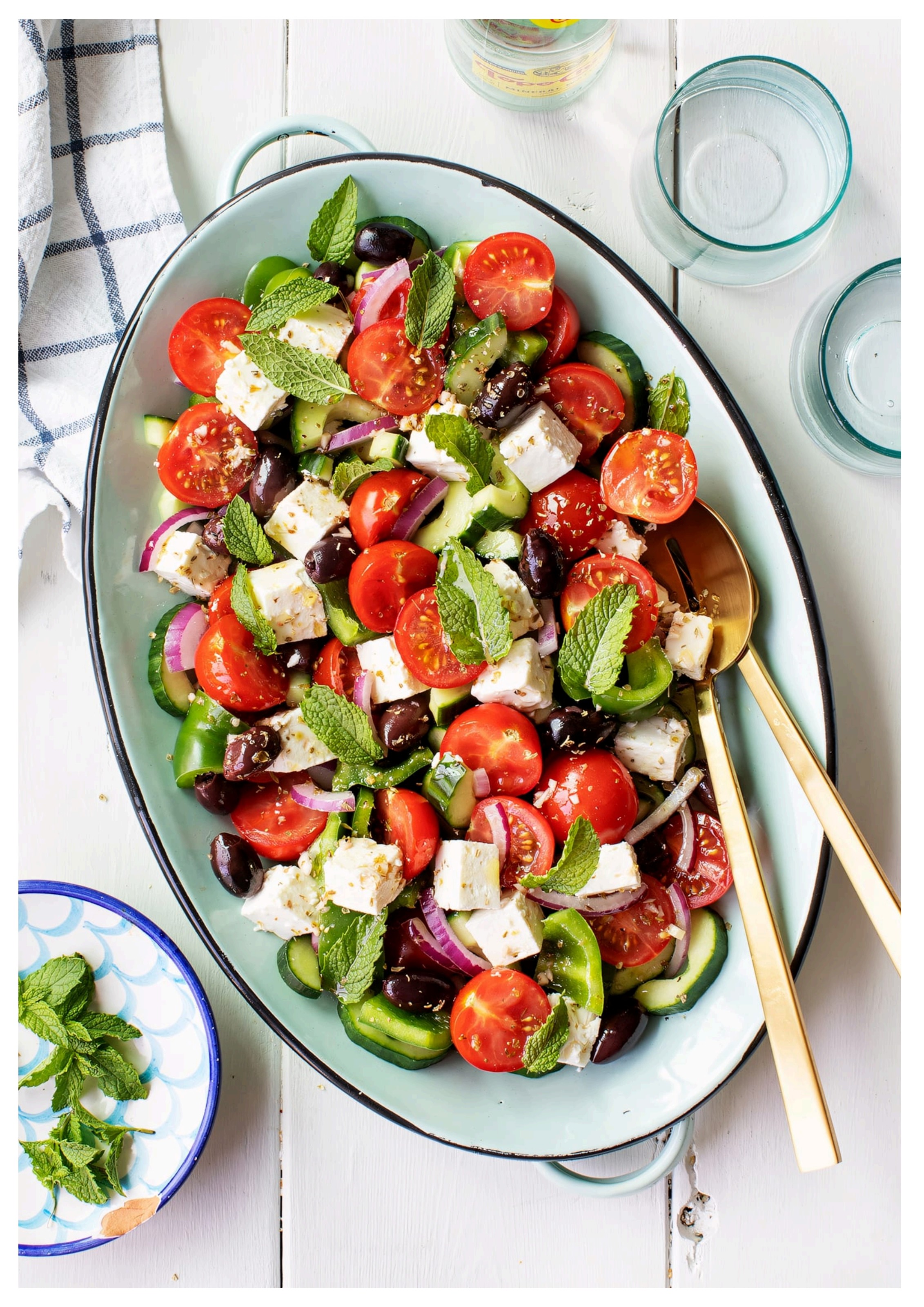 Greek Salad — Kyrgyz dish