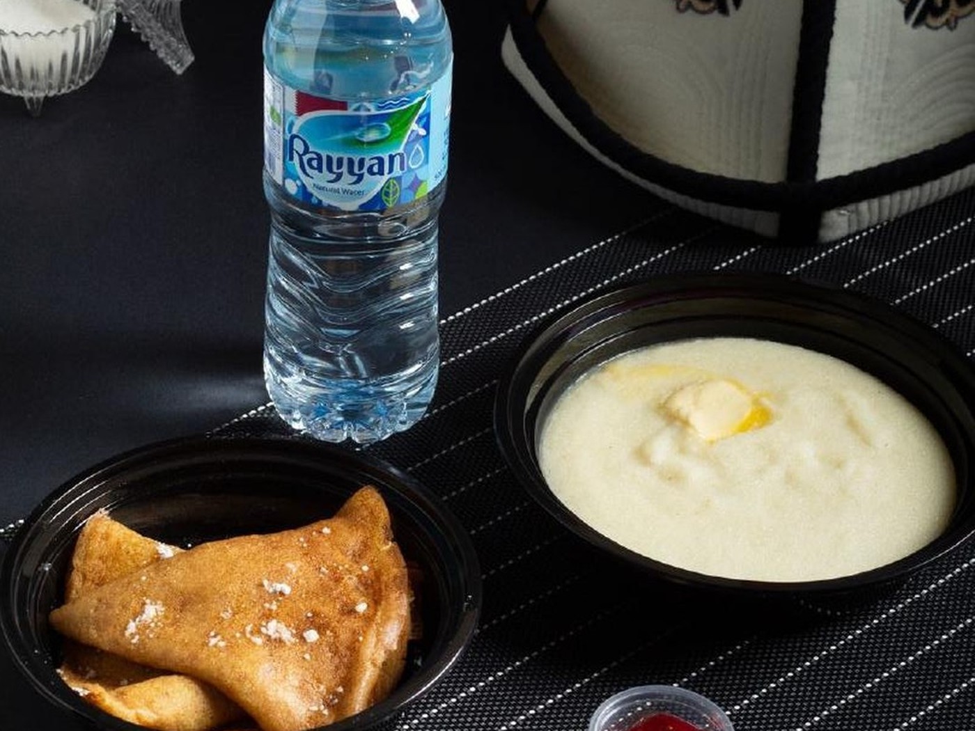 Semolina w/ Milk & 3 pcs Blinchiki — Monday combo meal