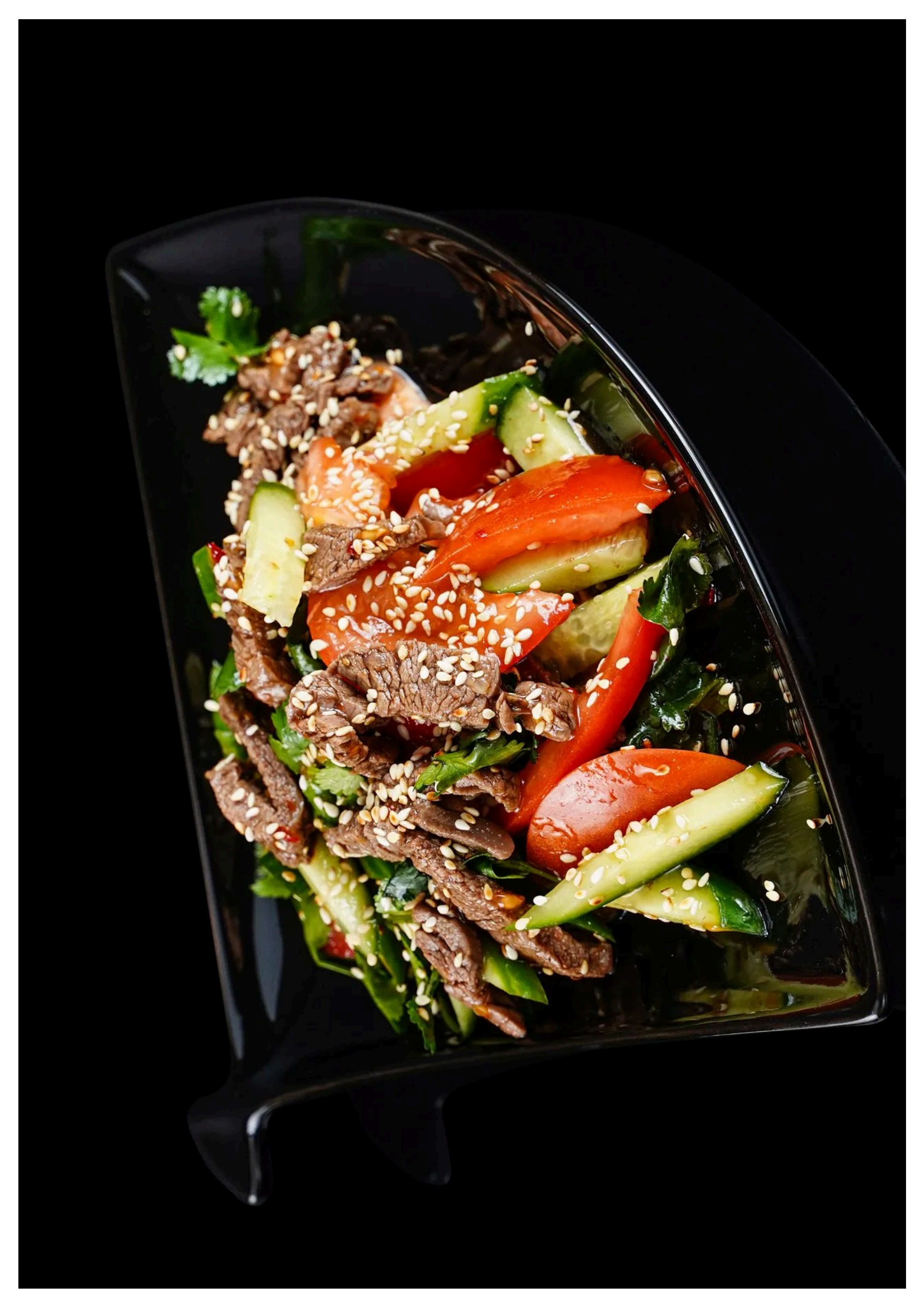 Salad w/ Beef — Kyrgyz dish