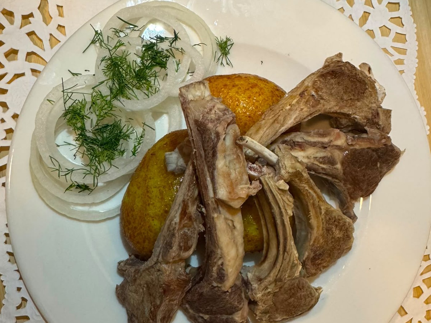 Uyghur Kazan Kebab — Kyrgyz dish