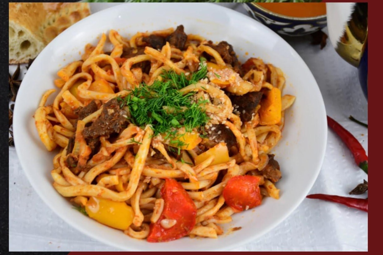 Boso Laghman — Kyrgyz dish