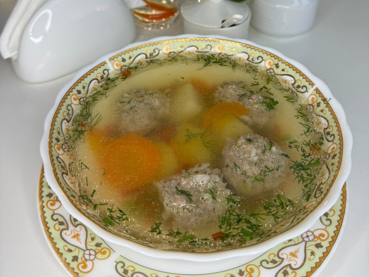 Meat Ball Soup — Kyrgyz dish